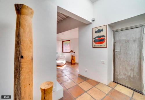 Kúpeľňa v ubytovaní Luxury art apartment in Trastevere with terrace