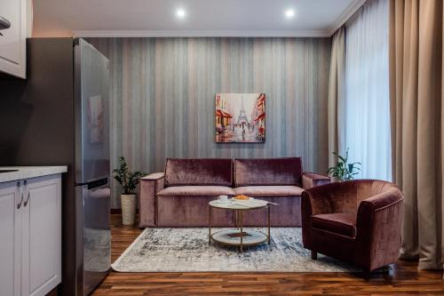 Posezení v ubytování Greguar Hotel by UHM