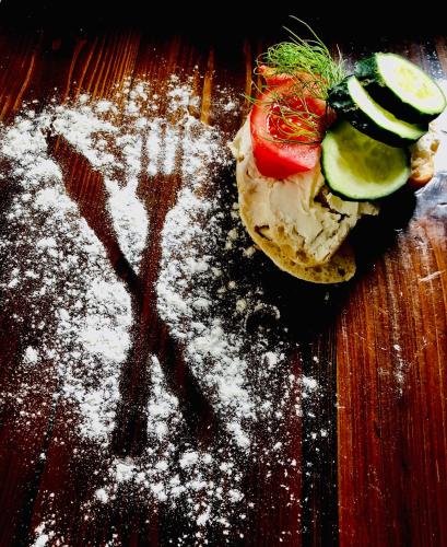 Mad på bed and breakfast-stedet eller i nærheden