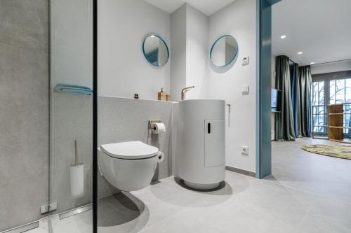 Koupelna v ubytování Brucklyn Suites