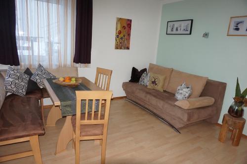 Χώρος καθιστικού στο Apartment Kolb
