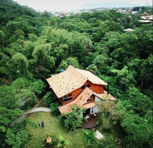 Een luchtfoto van Casa da Floresta