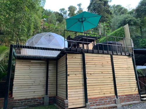 Fotografie z fotogalerie ubytování Glamping La Cabanita Santuario v destinaci La Cortés