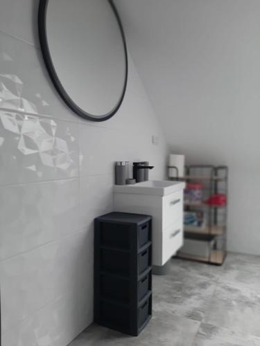 Kuchyň nebo kuchyňský kout v ubytování DOM POD MARESZKĄ