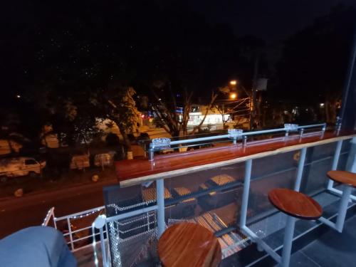 Balkón nebo terasa v ubytování CASA HOTEL QR