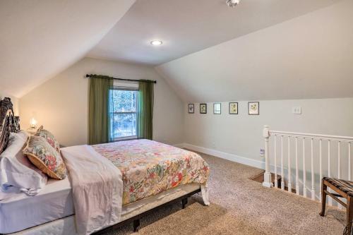 a bedroom with a bed and a window at Pet-Friendly Fries Home Less Than 6 Mi to New River! in Independence