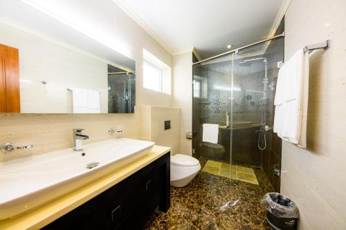 Ванная комната в Boutique Villa Bougainvillea