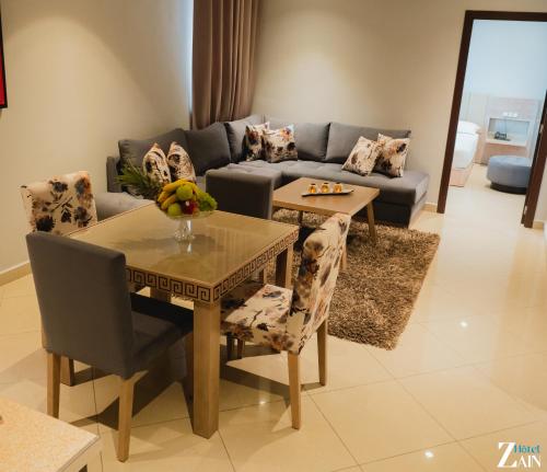 Posezení v ubytování Zain Hotel