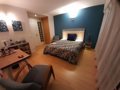 Χώρος καθιστικού στο Homestay Rooms Paris Porte de Versailles
