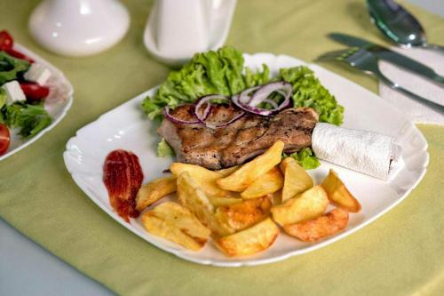 Comida en el hotel o alrededores
