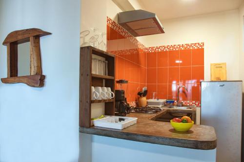 Kitchen o kitchenette sa Casa Bagus