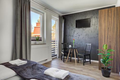 Ruang duduk di Willa Rynek