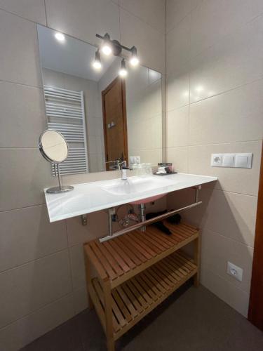 Koupelna v ubytování Aparthotel Sant Andreu