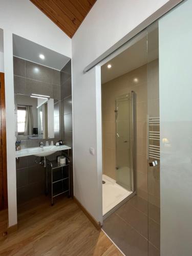 Koupelna v ubytování Aparthotel Sant Andreu