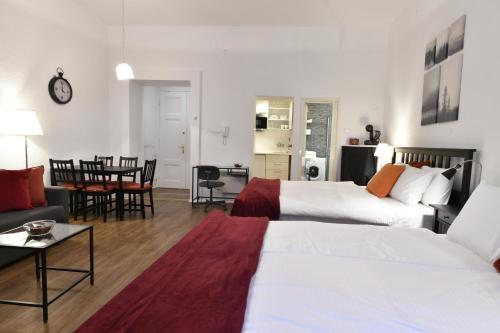 Postel nebo postele na pokoji v ubytování Apartment Callisto