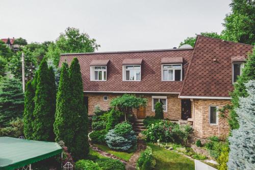 Taman di luar Апартаменты в гостевом домике