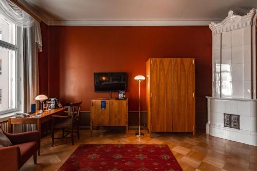Μια τηλεόραση ή/και κέντρο ψυχαγωγίας στο Radisson Blu Aleksanteri Hotel, Helsinki
