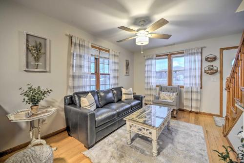 Lake Luzerne Home with Fire Pit on Hudson River