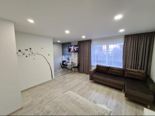 Μια τηλεόραση ή/και κέντρο ψυχαγωγίας στο Crystal Twin Apartment