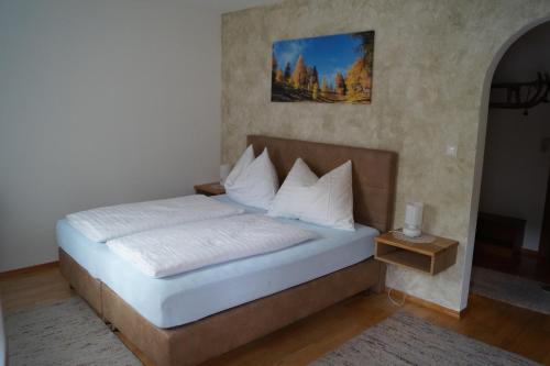 Cama o camas de una habitación en Gasthof Post