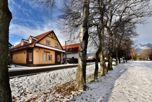 Penzion Crystal зимой