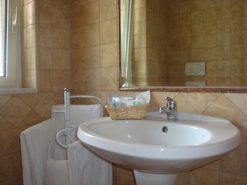 Ванная комната в Hotel Maggiore