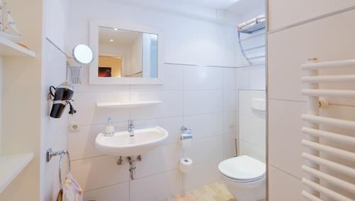 Ένα μπάνιο στο Ferienwohnung Koch