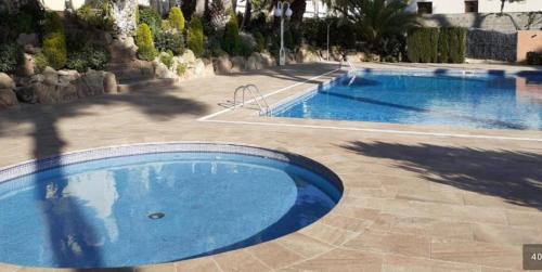 The swimming pool at or close to Noemar
