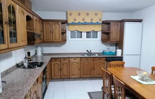 Кухня или кухненски бокс в Casa do Pombar en Valdeorras