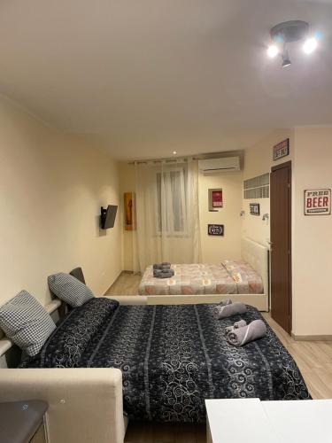 Ένα ή περισσότερα κρεβάτια σε δωμάτιο στο Vivere il Borgo