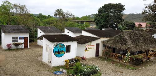 O edifício onde a casa de hóspedes está situado