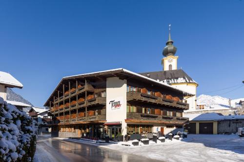 Tennenwirt Hotel v zimě