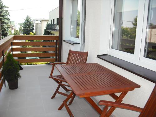 Balkón nebo terasa v ubytování Pokoje w Apartamencie Danuta