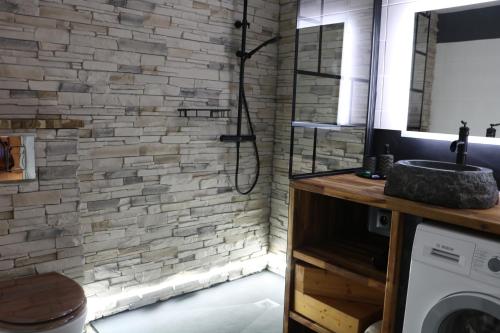 Duplex, 2 Sdb, 2 chambres, dans une impasse en centre-ville