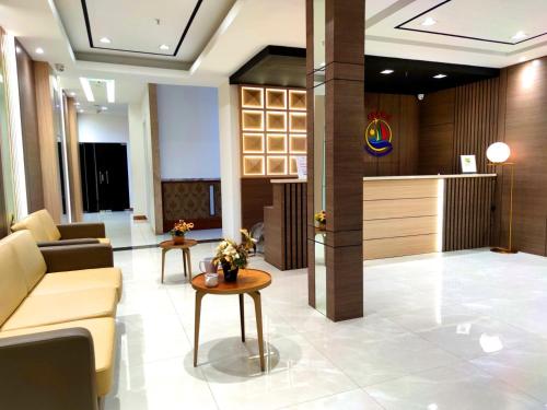 Lobbyen eller receptionen på Arawa Traveller's Inn Motel