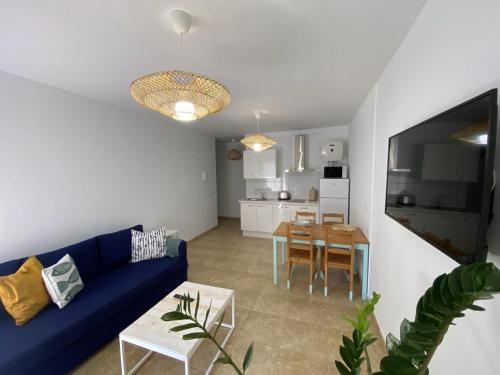 Kuchyň nebo kuchyňský kout v ubytování Vivienda vacacional sur de europa b 3 4