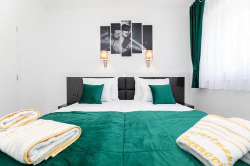 Posteľ alebo postele v izbe v ubytovaní Apartman 1 Paola