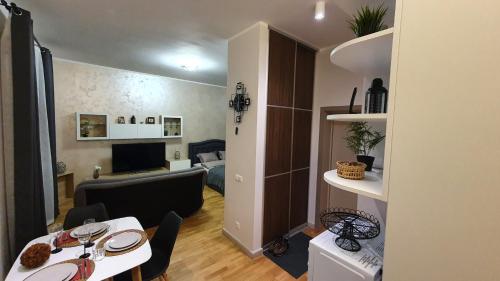 Eldhús eða eldhúskrókur á Dream Apartment Blaumana