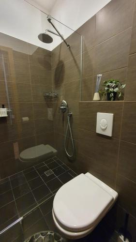 Baðherbergi á Dream Apartment Blaumana