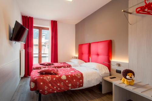 Postel nebo postele na pokoji v ubytování Residence Diamant