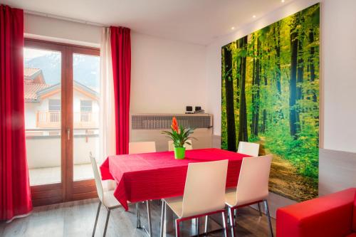 Posezení v ubytování Residence Diamant