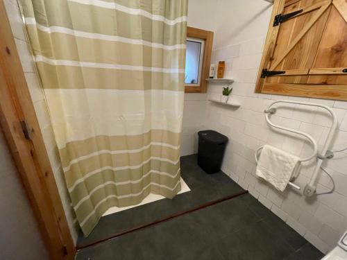 Koupelna v ubytování Casa do Bicho Pau