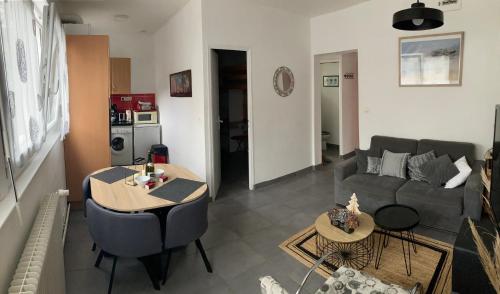 Posezení v ubytování Ti Gwenn