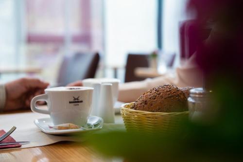 Kaffe- og tefaciliteter på Dappers Wellness Hotel