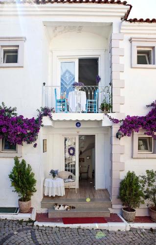 Μπαλκόνι ή βεράντα στο Moshinos Hotel