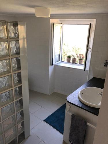 Phòng tắm tại Casa da Carvalha - Ádela