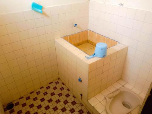 Kylpyhuone majoituspaikassa Nguntara Gati