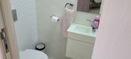 
A bathroom at Neviot
