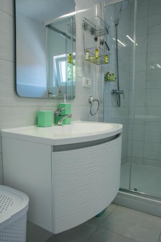 Koupelna v ubytování Apartment Ma_Lu