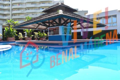 "VIVE BENAL BEACH" con parque acuático y 50m a la playa 3918